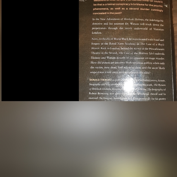 2 for $10 The New Adventures of Sherlock Holmes by Donald Thomas - Picture 3 of 4